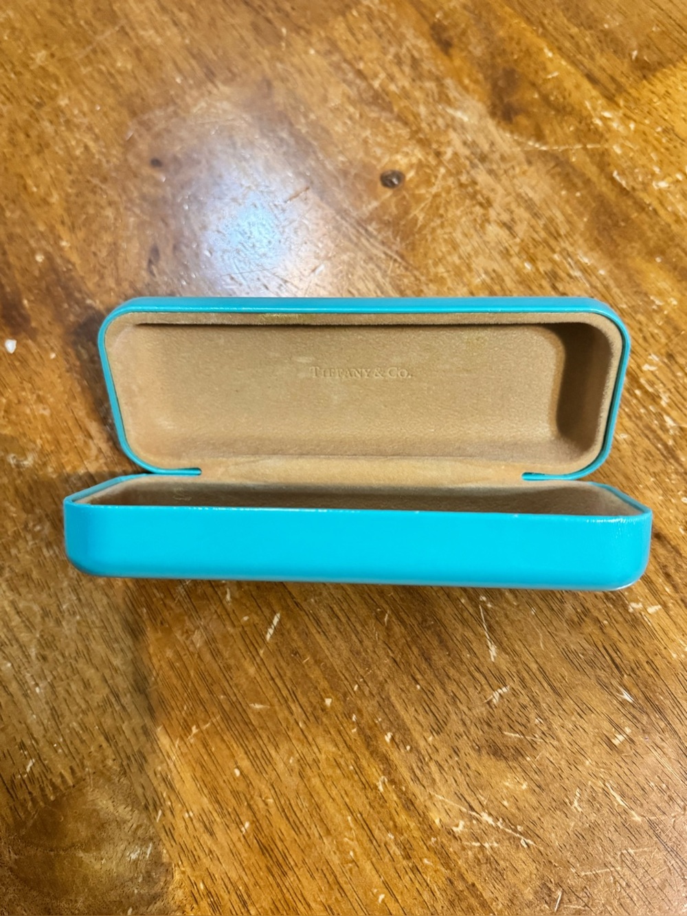 Tiffany & Co. Turquoise Eyeglass Case